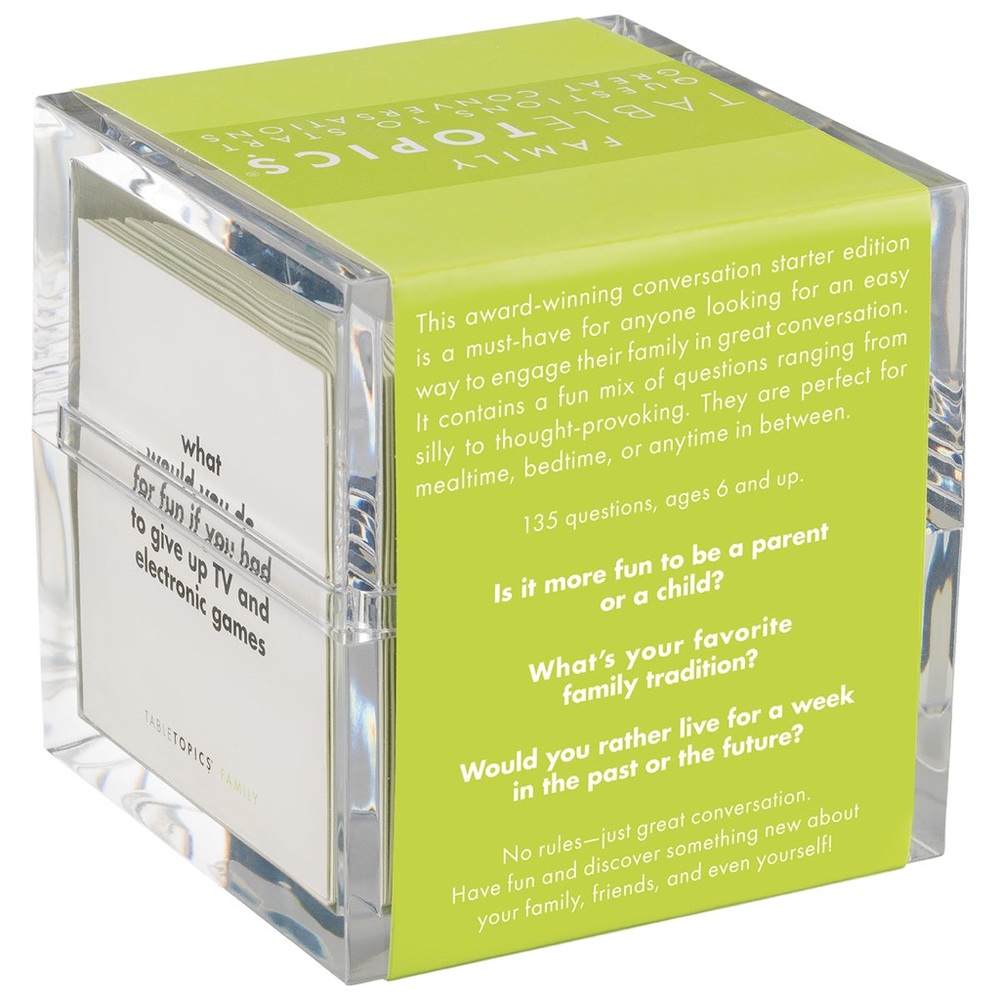 TableTopics Family Conversation Starter Set - Picture 3 of 8